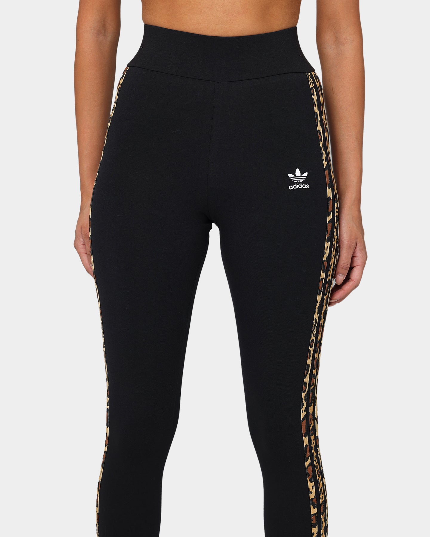 Adidas Women's High-Waisted Workout Tights - Black - Perfect for Yoga, Running & Gym Training