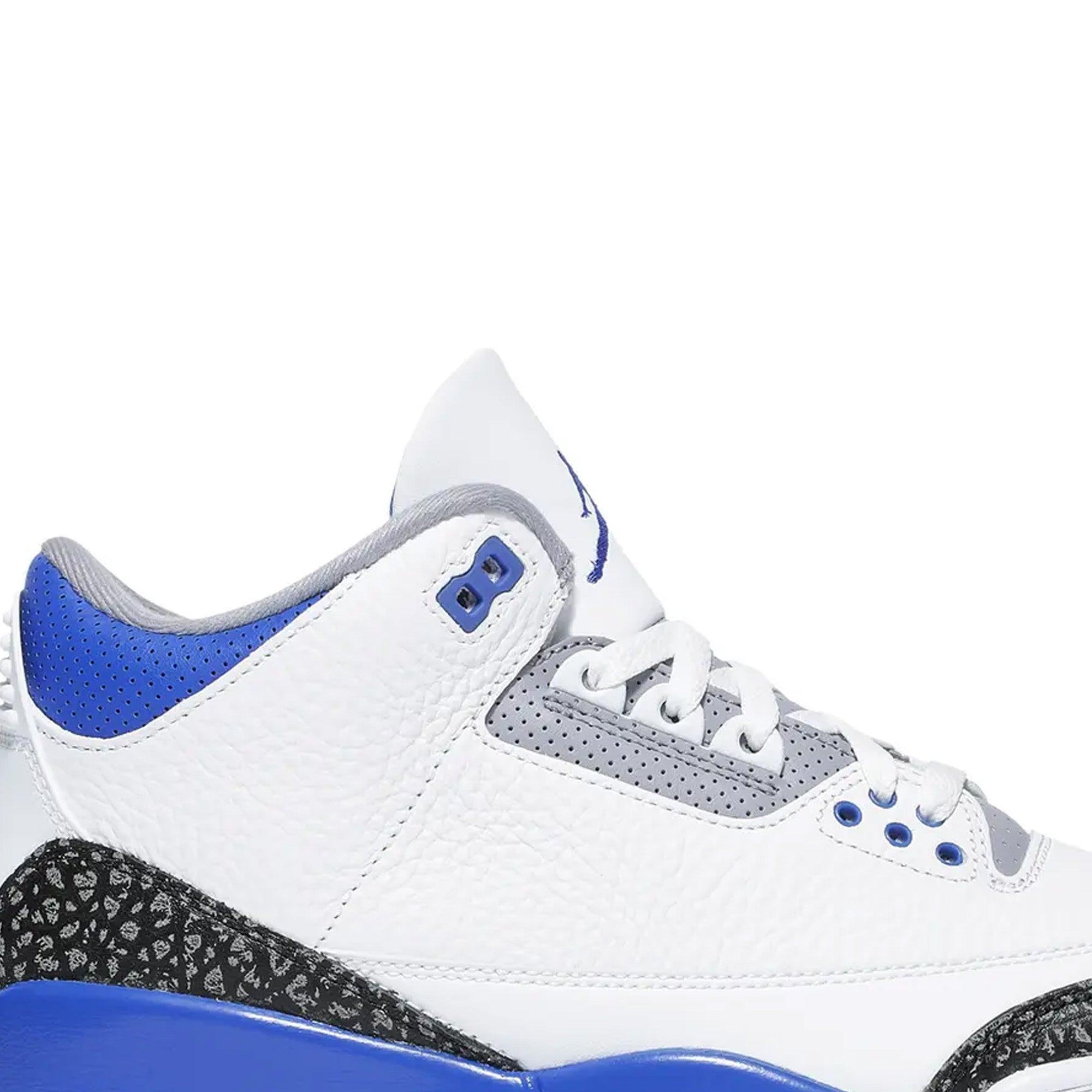 Air Jordan 3 'Racer Blue' Retro Sneakers (2021 Release) - Men's Basketball Shoes for Casual Wear & Street Style