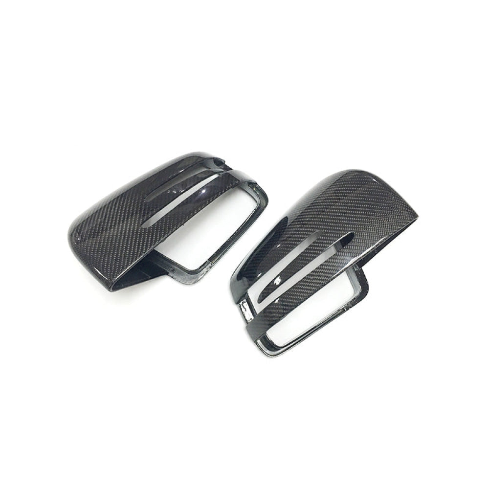 2016-2019 Mercedes Benz GLE Class & GLE 63 AMG Carbon Fiber Mirror Covers | W166 Facelift | Upgrade Exterior Styling for Luxury SUV