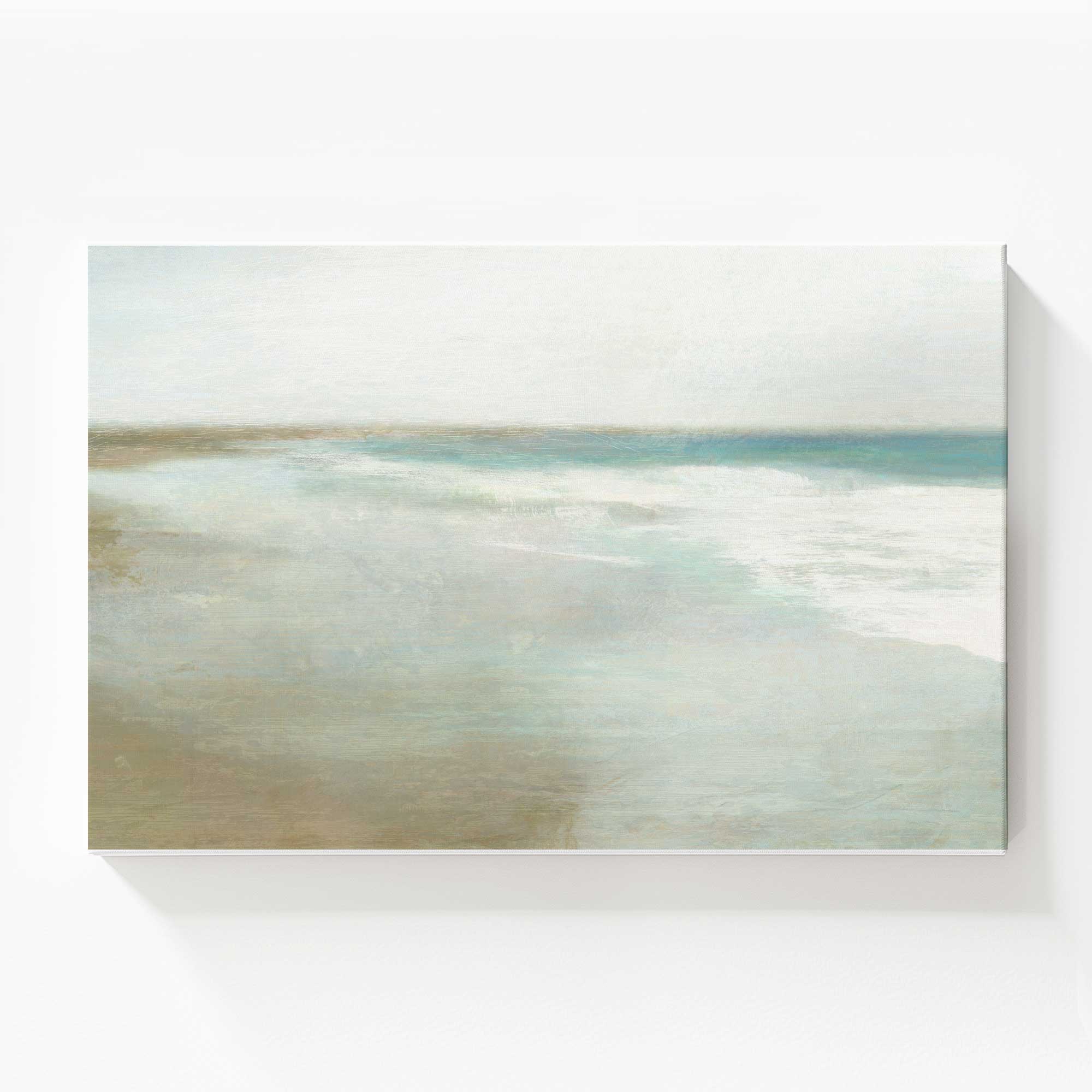 Coastal Paradise Large Canvas Print - Stunning Beach Wall Art for Living Room, Bedroom & Office Decor