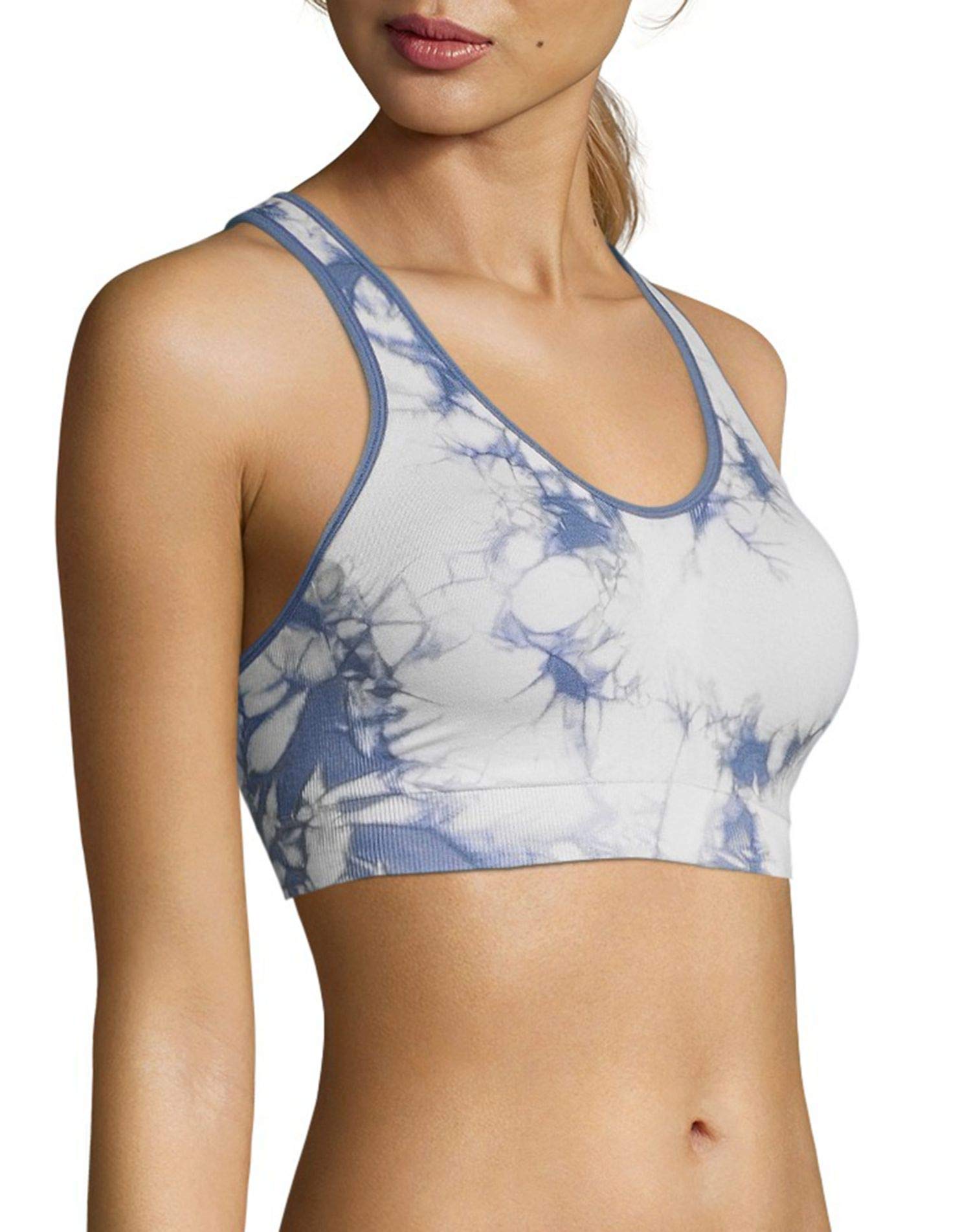 Champion Women's Infinity Tie Dye Sports Bra - Comfortable Workout Top for Yoga, Running & Gym - Moisture-Wicking Activewear for Women
