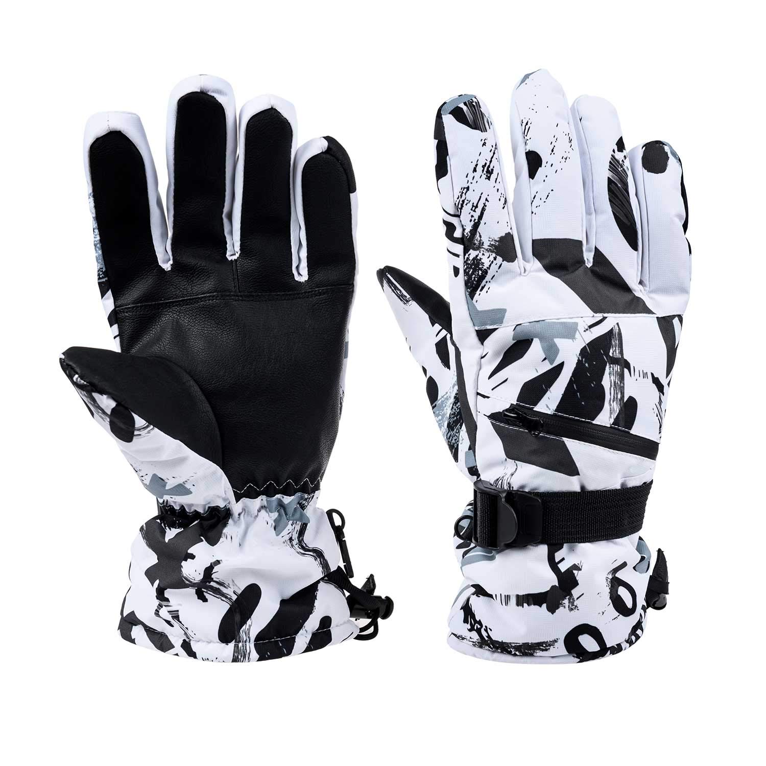 Waterproof Touchscreen Ski Gloves for Men & Women - Winter Snow Gloves for Skiing, Hiking, Motorcycle Riding & Outdoor Activities | ADDMOTOR