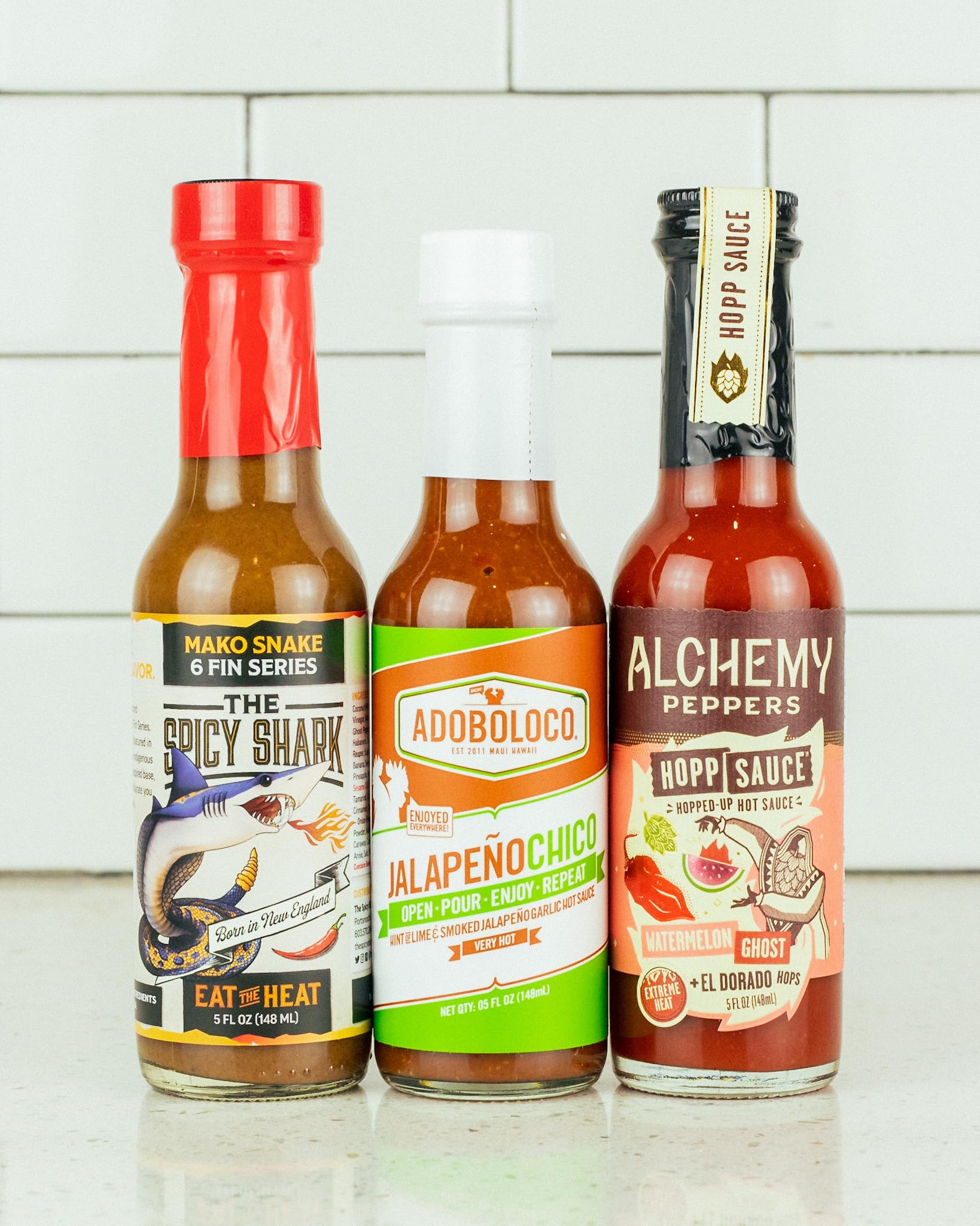 Hot Ones Season 21 Hot Sauce Heat Pack - Spicy Sauce Variety Gift Set for Wing Challenge, Game Night & Party Snacks