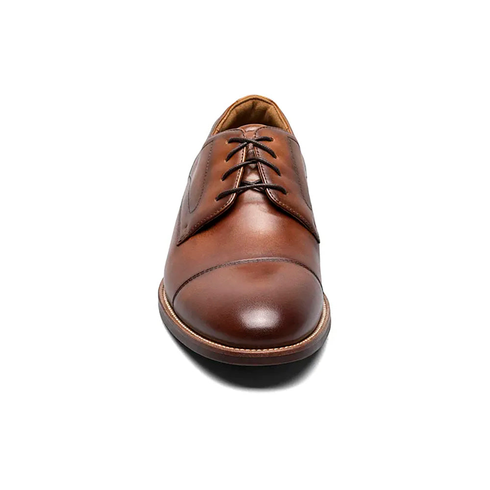 Premium Rucci Cap Toe Oxford Dress Shoes for Men - Classic Business Formal & Wedding Attire - Comfortable Leather Office Shoes for Professional Work & Special Occasions
