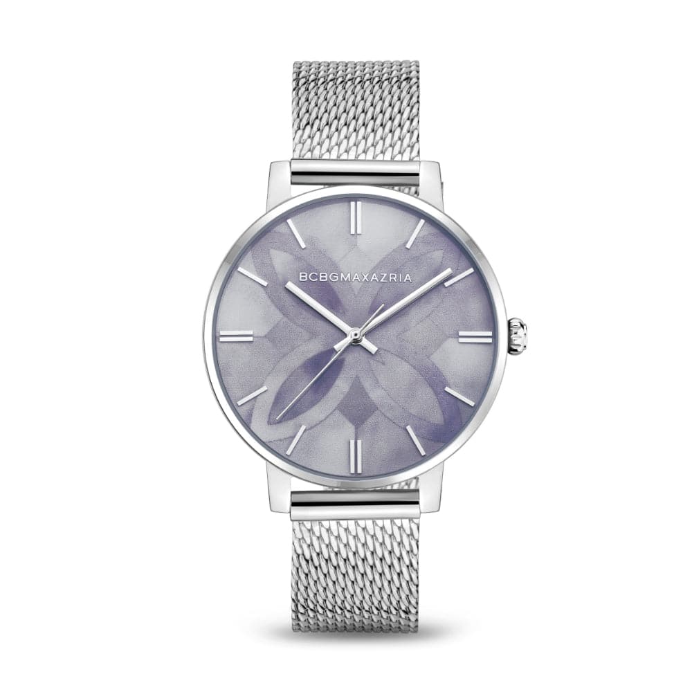 BCBGMAXAZRIA BAWLG2132701 Women's Mesh Strap Watch - Elegant & Stylish Timepiece for Everyday Wear, Office & Special Occasions