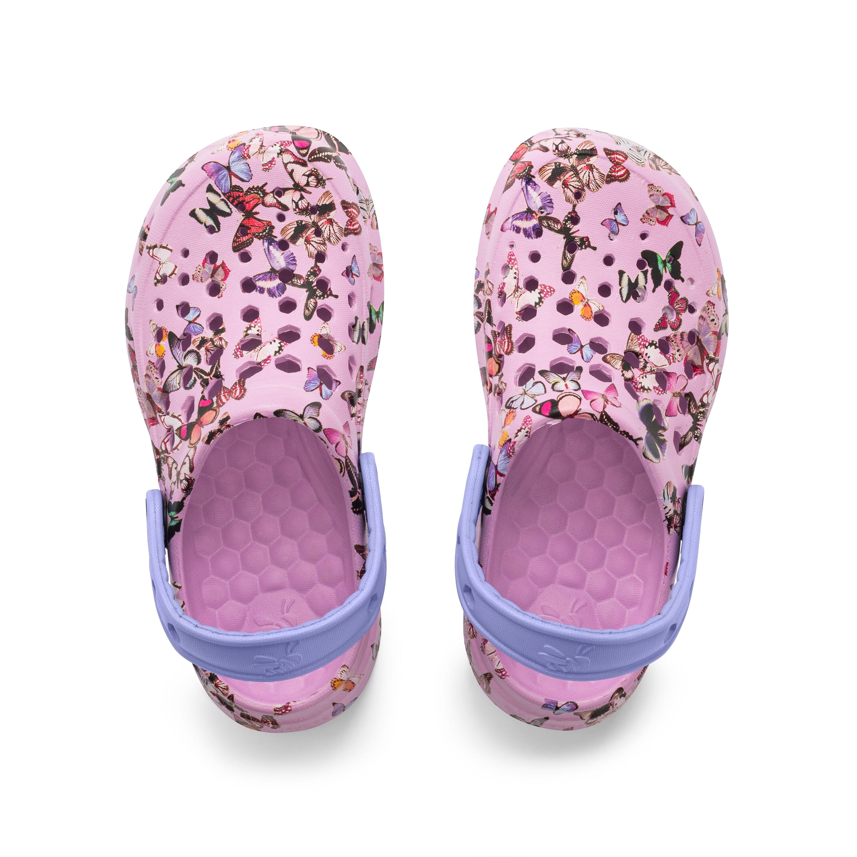 JOYBEES Active Clog Shoes for Kids - Non-Slip Waterproof Garden Clogs with Fun Graphics - Perfect for Outdoor Play, Beach, and Pool Activities