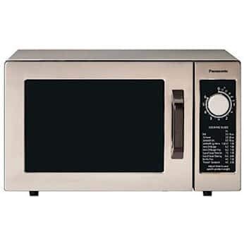 Panasonic Light Duty Microwave Oven - 10 Programmable Memory Pads, Compact Countertop Microwave for Small Kitchens, Dorms & Offices | Perfect for Reheating Meals, Popcorn & Beverages