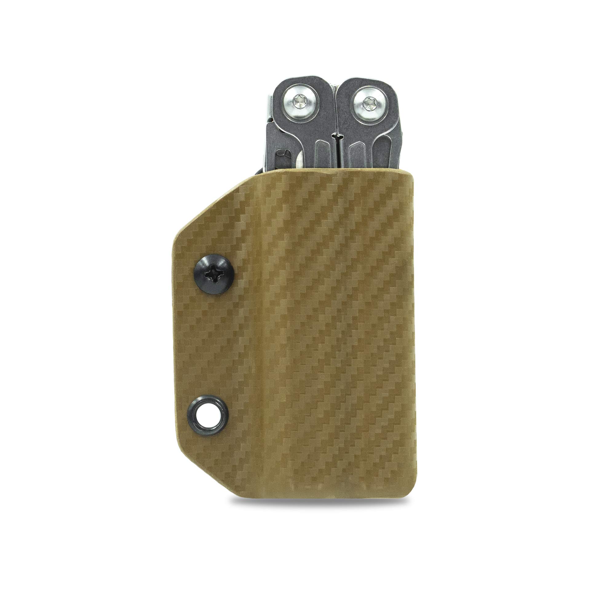 Kydex Multitool Sheath for Leatherman Wingman, Sidekick, REBAR & REV | EDC Tool Holder & Holster Cover | Made in USA (Tool Not Included) | Perfect for Camping, Hiking & Everyday Carry