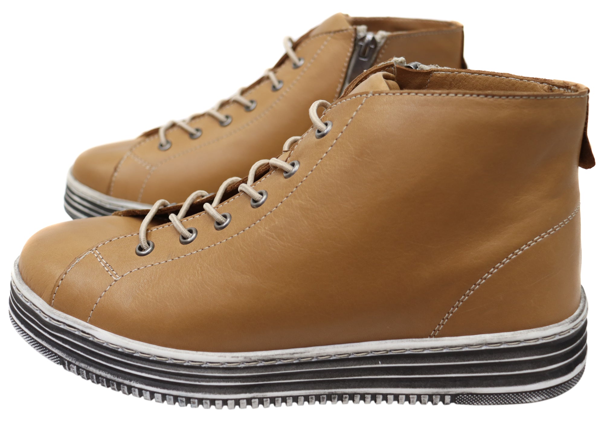 Orizonte Ivy Women's European Comfortable Leather Ankle Boots - Stylish & Supportive for Work, Travel & Everyday Wear