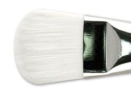 Creative Mark Mural Large Artist Brushes - White Filament Paint Brushes for Acrylic & Watercolor Painting - Filbert #40 - Perfect for Canvas Murals, Wall Art & Professional Studio Work