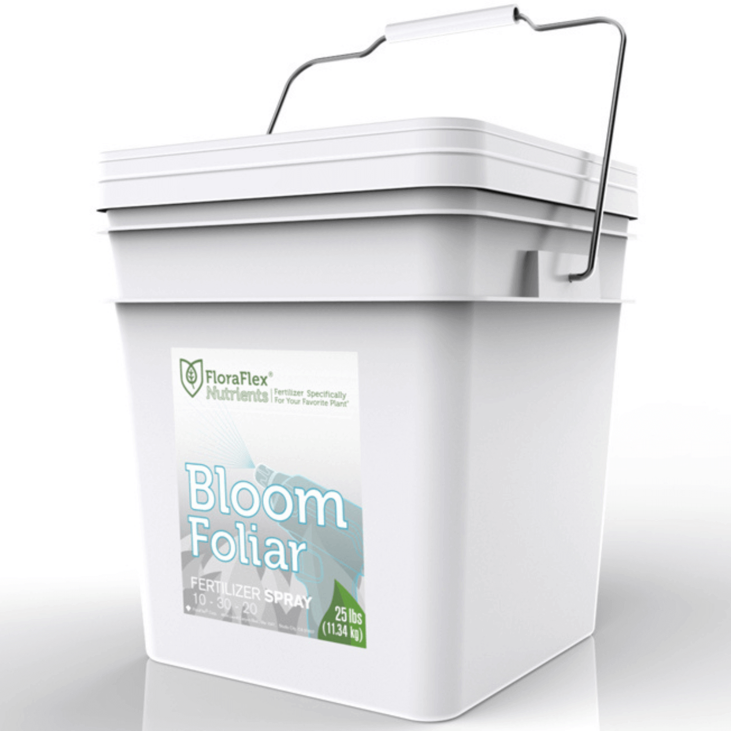 FloraFlex Foliar Bloom Nutrients - 25 lb Bucket for Hydroponic & Indoor Plant Growth | High-Yield Flowering Fertilizer for Cannabis, Vegetables & Herbs