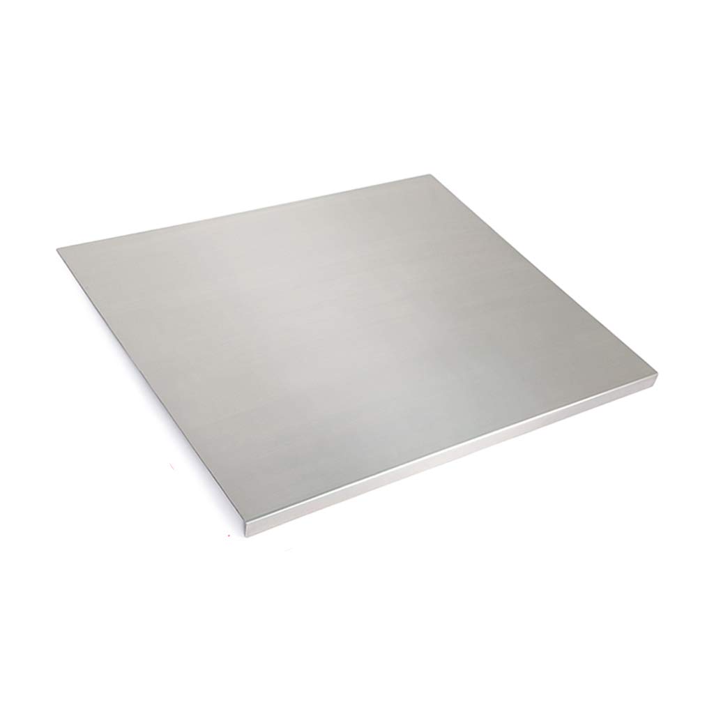 Premium 304 Stainless Steel Cutting Board - Heavy Duty Food Grade Chopping Block for Meat, Vegetables, Fruit & Pastry - Non-Slip Kitchen Prep Board for Cooking, Baking & Meal Prep - Ideal for Home Chefs & Professional Kitchens