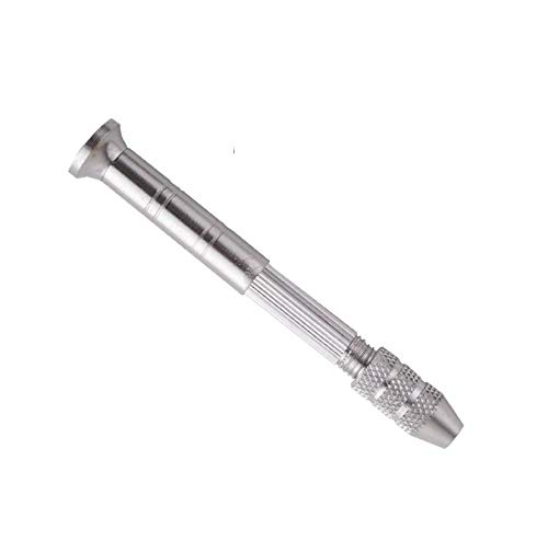 2PCS Round Head Pin Vise Holder Tool - Precision Vice for Removing Pins, Screwdriver Bits, Taps, Reamers, Scribers & Small Files - Ideal for Jewelry Making, Watch Repair & DIY Craft Projects