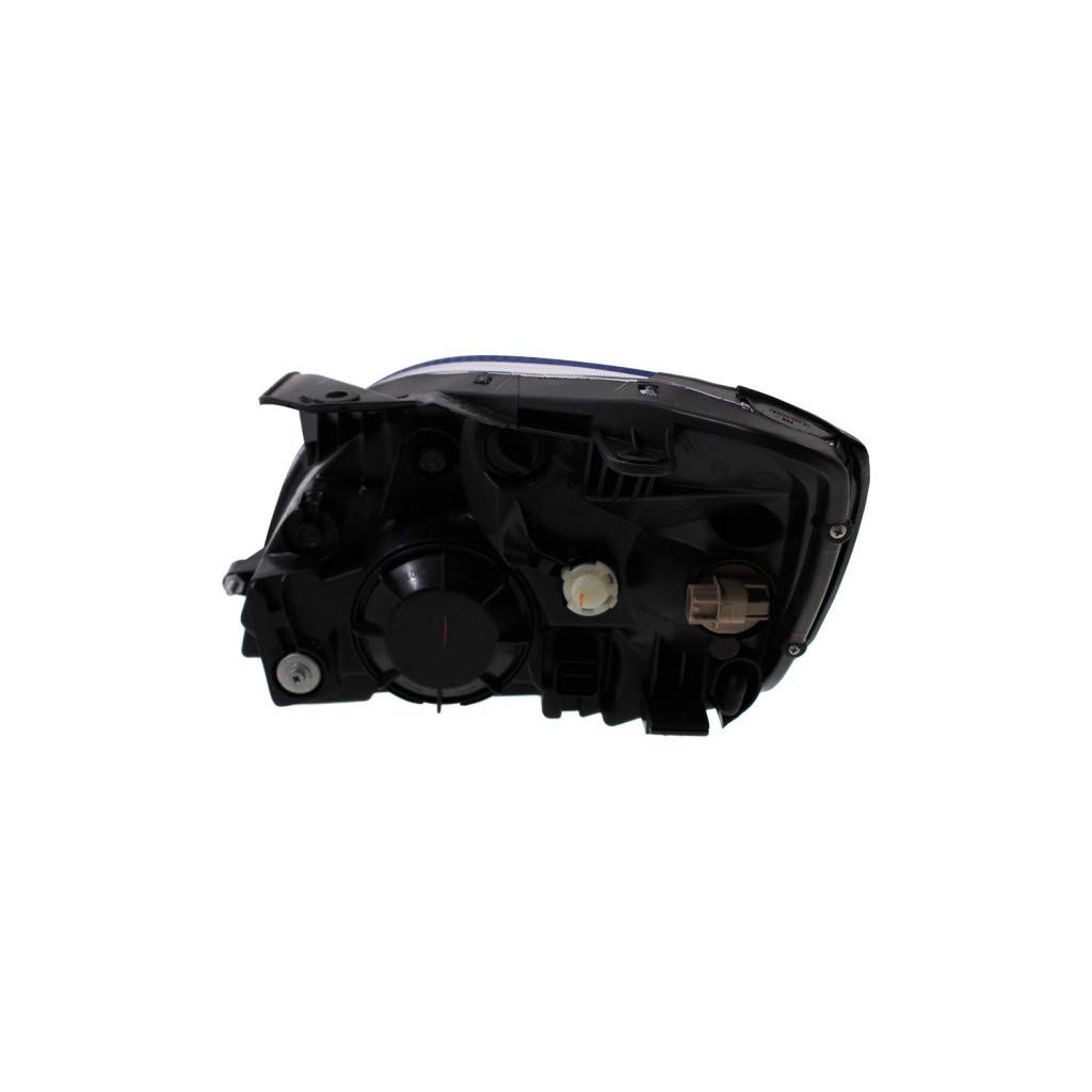 2009-2011 Kia Rio5 Headlight Assembly - DOT Certified Replacement w/Bulbs (Driver & Passenger Side, Type 1, Part# KI2502142/KI2503142) | Perfect for Night Driving & Foggy Conditions
