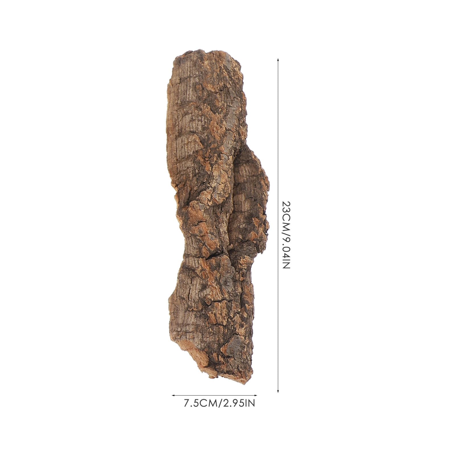Balacoo Terrarium Tree Bark - 8pcs Natural Cork Bark for Reptile Tank Decoration, Leopard Gecko & Tarantula Enclosure Background - Perfect for Reptile Habitats, Vivarium Decor & Terrarium Landscaping