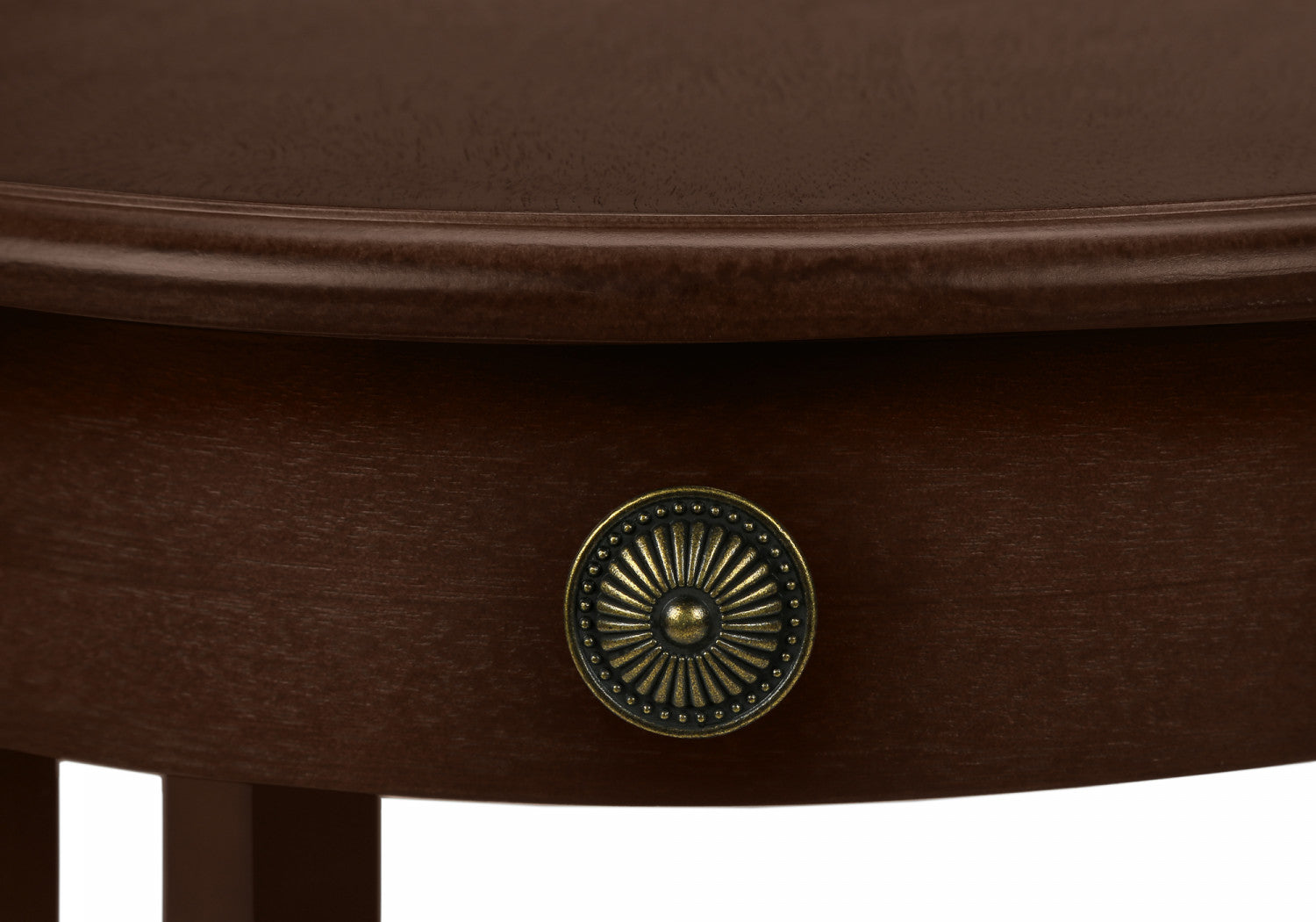 Modern Bryn Side Table in Espresso Finish - Perfect for Living Room, Bedroom, or Office Decor