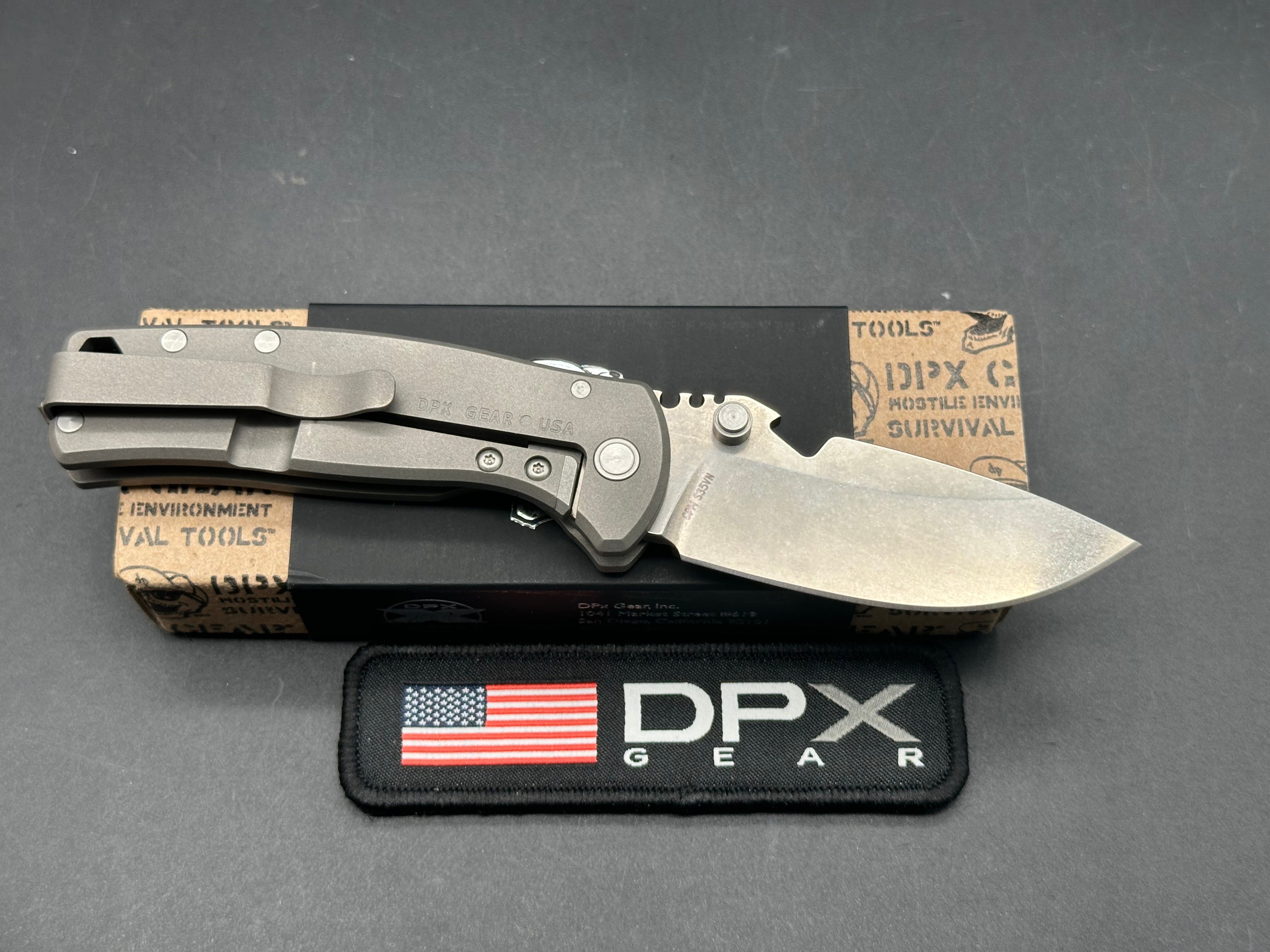 DPx HEST/F Urban Titanium Framelock Knife - 2.9