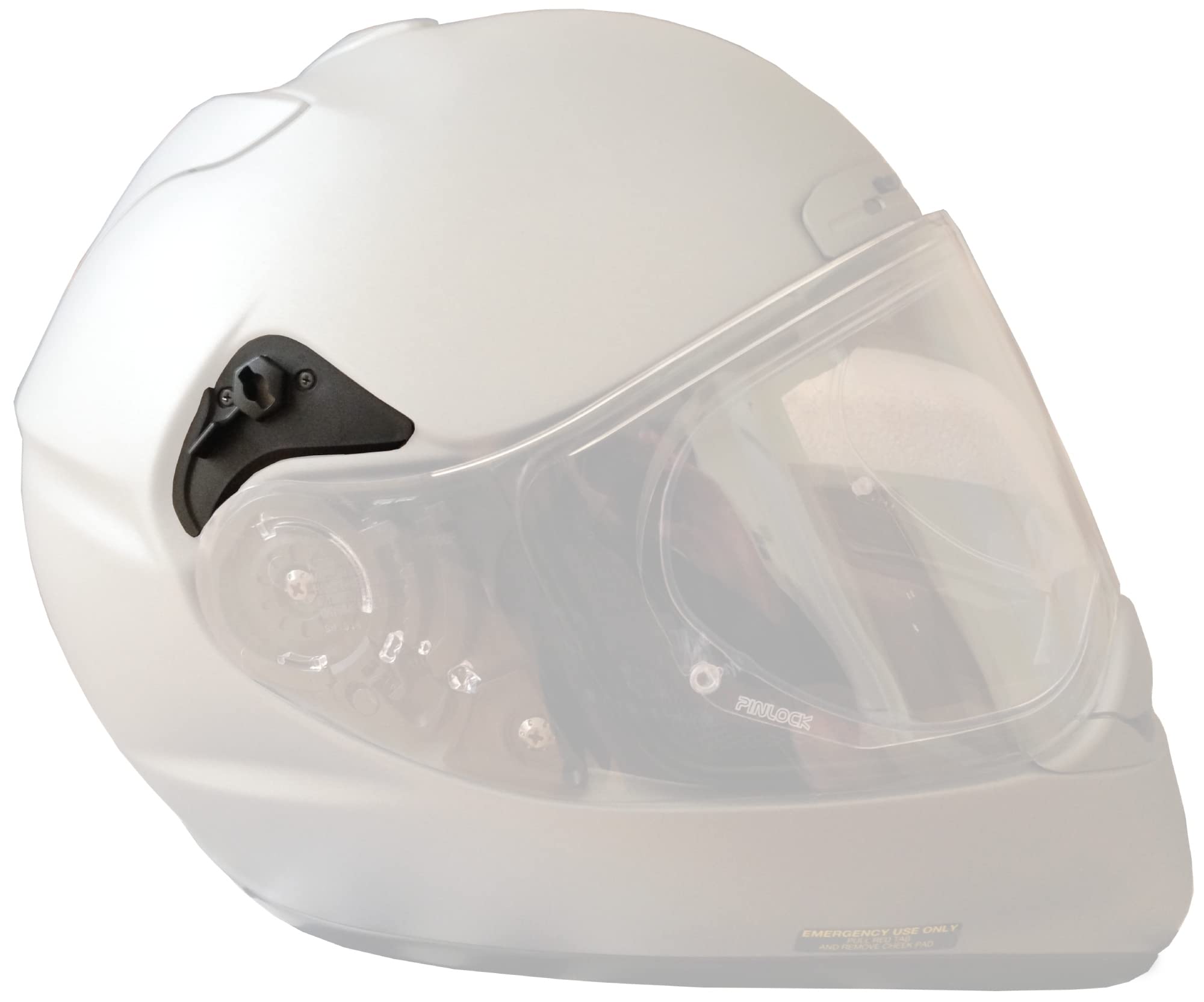 Shoei Hornet X2 Motorcycle Helmet Visor Side Base - Black, One Size | Replacement Shield for Adventure & Off-Road Riding