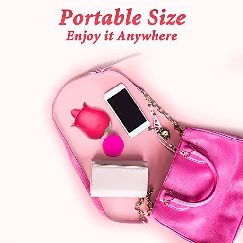 Premium Rose Clitoral Vibrator for Women - Rechargeable G-Spot & Clitoris Stimulator, Waterproof Adult Sex Toy for Couples & Solo Play - Perfect for Sensual Massage, Foreplay & Intimate Moments
