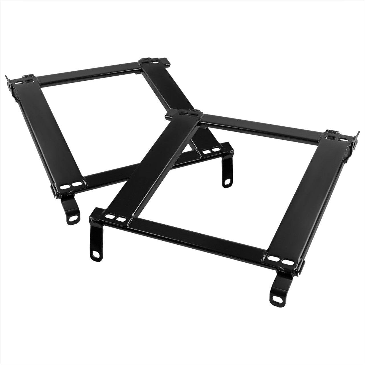 1989-1998 Nissan 240SX S13 S14 Racing Seat Brackets - High Tensile Steel Seat Mounting Brackets (2PCS) for Track & Street Performance Driving