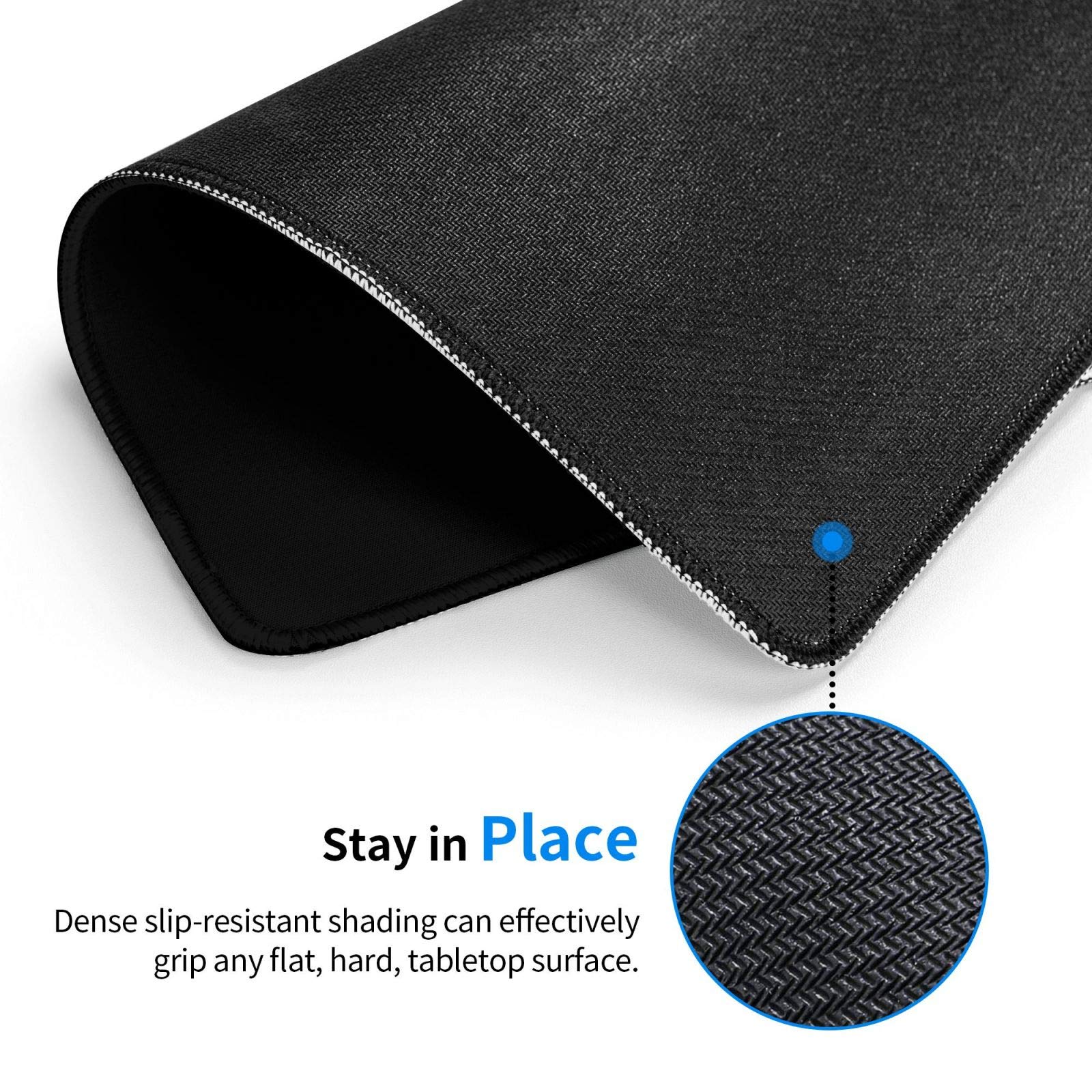 Flaming Football Mouse Pad - Waterproof, Non-Slip Rubber Base Gaming Mousepad for PC & Laptop (10x12 Inch) - Perfect for Office Work & Esports Gaming