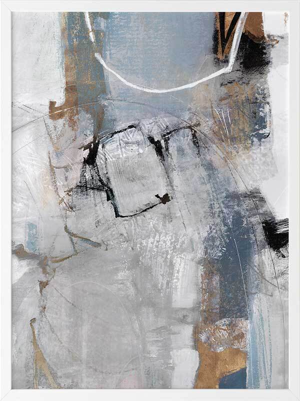 Clear Call II Framed Art Print - Modern Wall Decor for Living Room, Bedroom & Office - High Quality Canvas Painting for Home & Office Decor