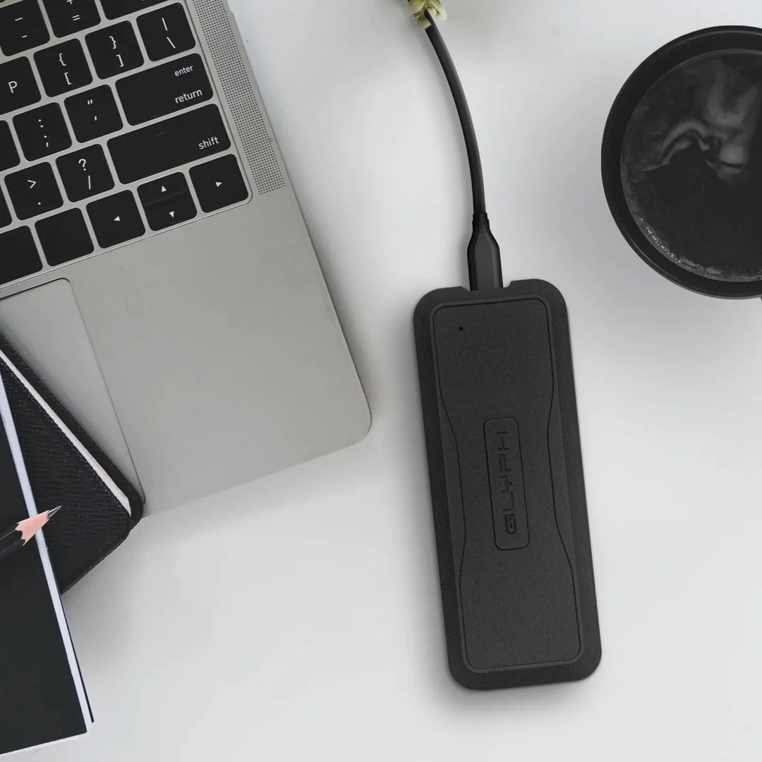 Glyph Technologies 2TB Atom EV USB 3.2 Gen 2 Type-C Portable External SSD - Ultra-Fast Data Transfer for Gaming, Photography & Video Editing