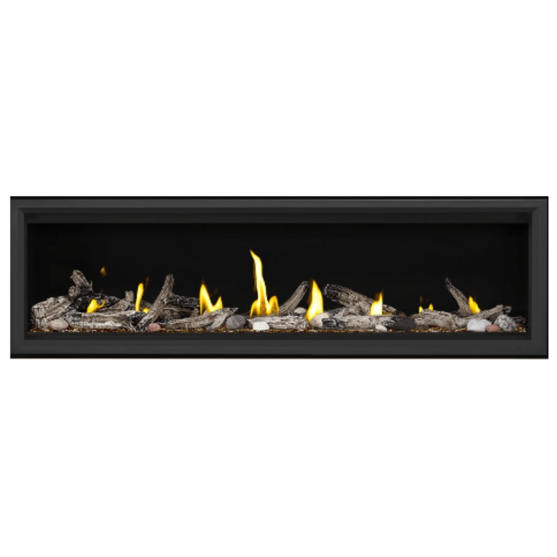 Napoleon Vector 62 Linear Direct Vent Gas Fireplace - LV62N | Modern Home Heating Solution for Living Rooms & Patios