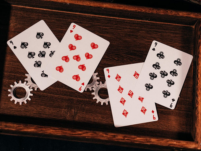 Mortalis Machina Premium Playing Cards - Unique Gothic Design for Poker, Magic Tricks & Collectors | Perfect for Game Nights, Gifts & Cardistry
