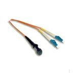 16ft LC to ST Fiber Optic Patch Cable - 62.5/125 Micron Multimode Duplex - High Speed Network Connectivity for Data Centers, Server Rooms & Office Networks