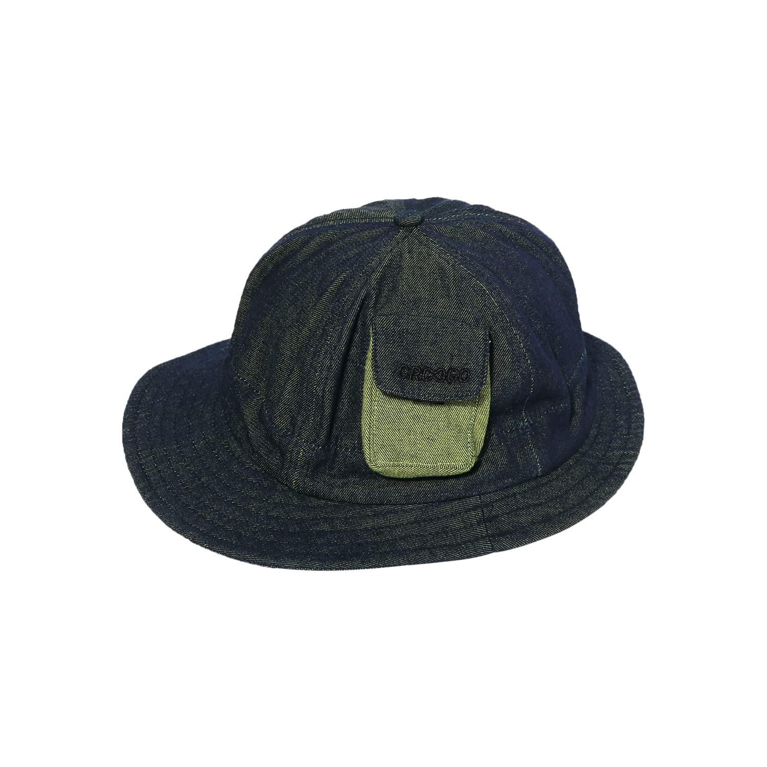 CLAPE Denim Bucket Hat for Men & Women - Sun Protection Outdoor Boonie Hat for Camping, Fishing, Beach, Travel - Stylish UV Sun Visor Cap for Summer Activities