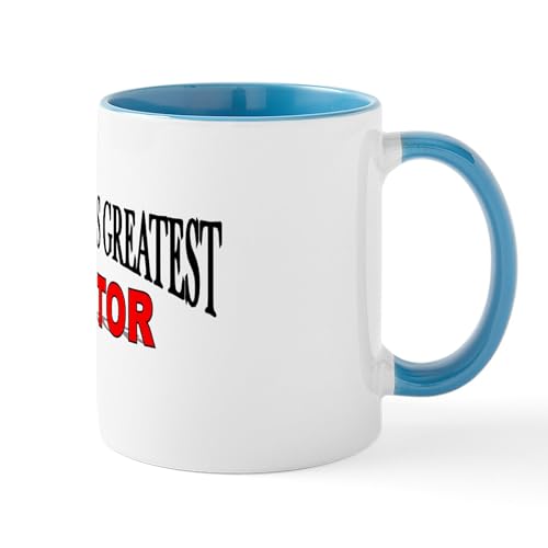 White/Blue Inside - The World's Greatest Mentor Mug