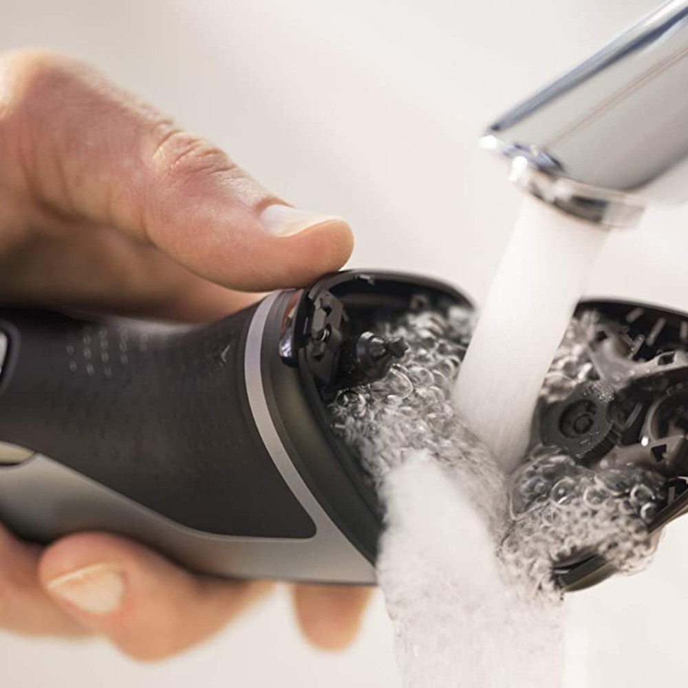 PHILIPS S1232/41 Series 1000 Rechargeable Electric Shaver with Pop-Up Trimmer for Men - Wet & Dry Use, Cordless Shaving for Travel, Home & Office Grooming