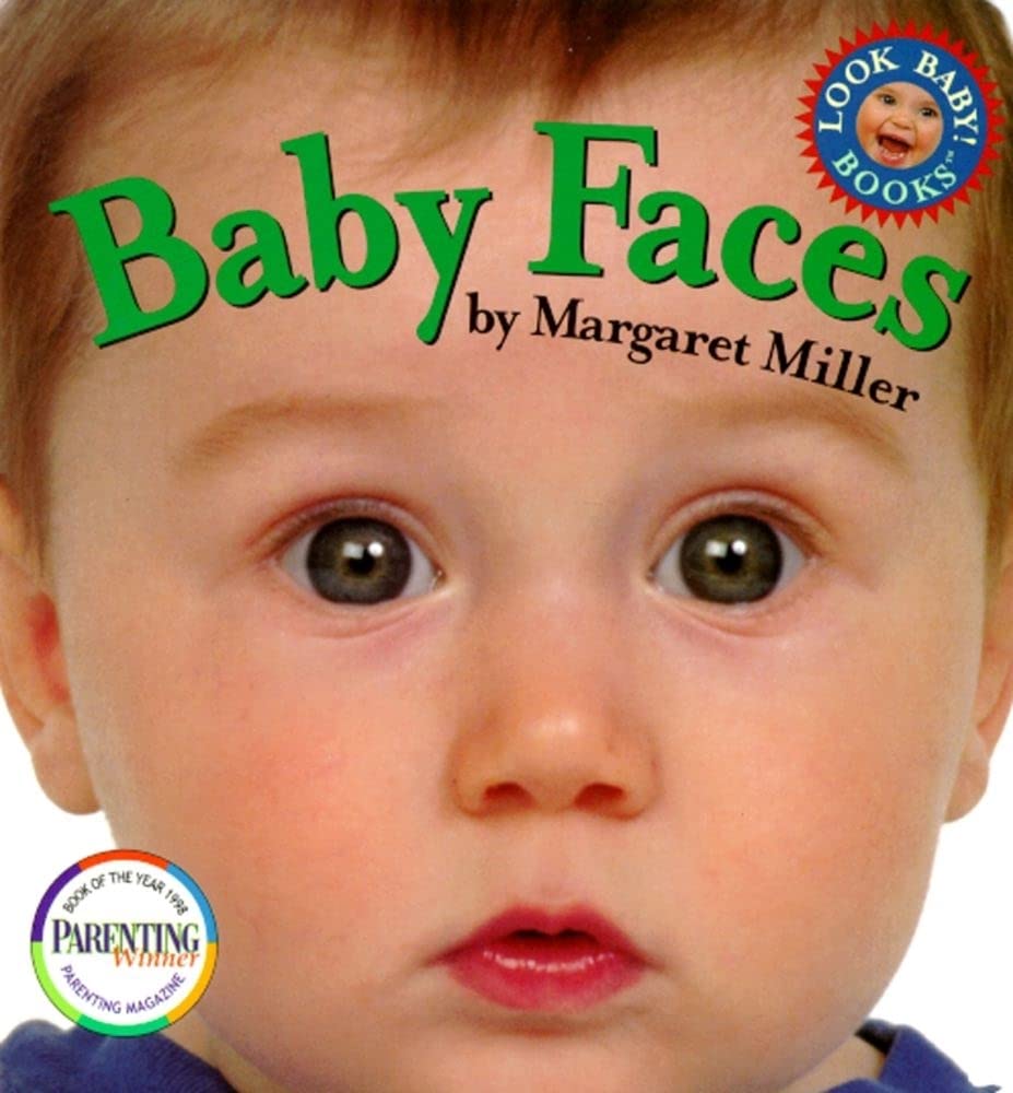 Baby Faces (Look Baby! Books) - High Contrast Infant Visual Stimulation Book for Newborns & Toddlers - Perfect for Early Learning, Sensory Development & Bedtime Reading