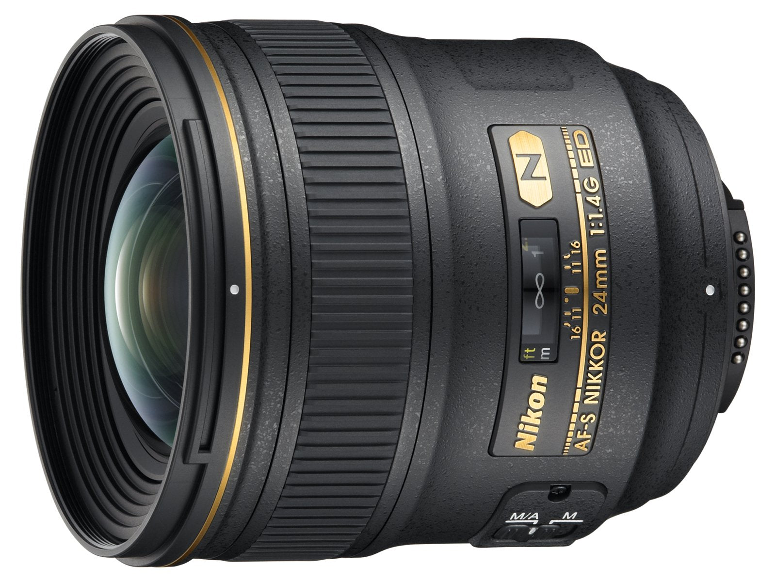 Nikon AF-S FX NIKKOR 24mm f/1.4G ED Wide Angle Prime Lens for Nikon DSLR Cameras - Professional Photography, Landscape & Low Light Shooting