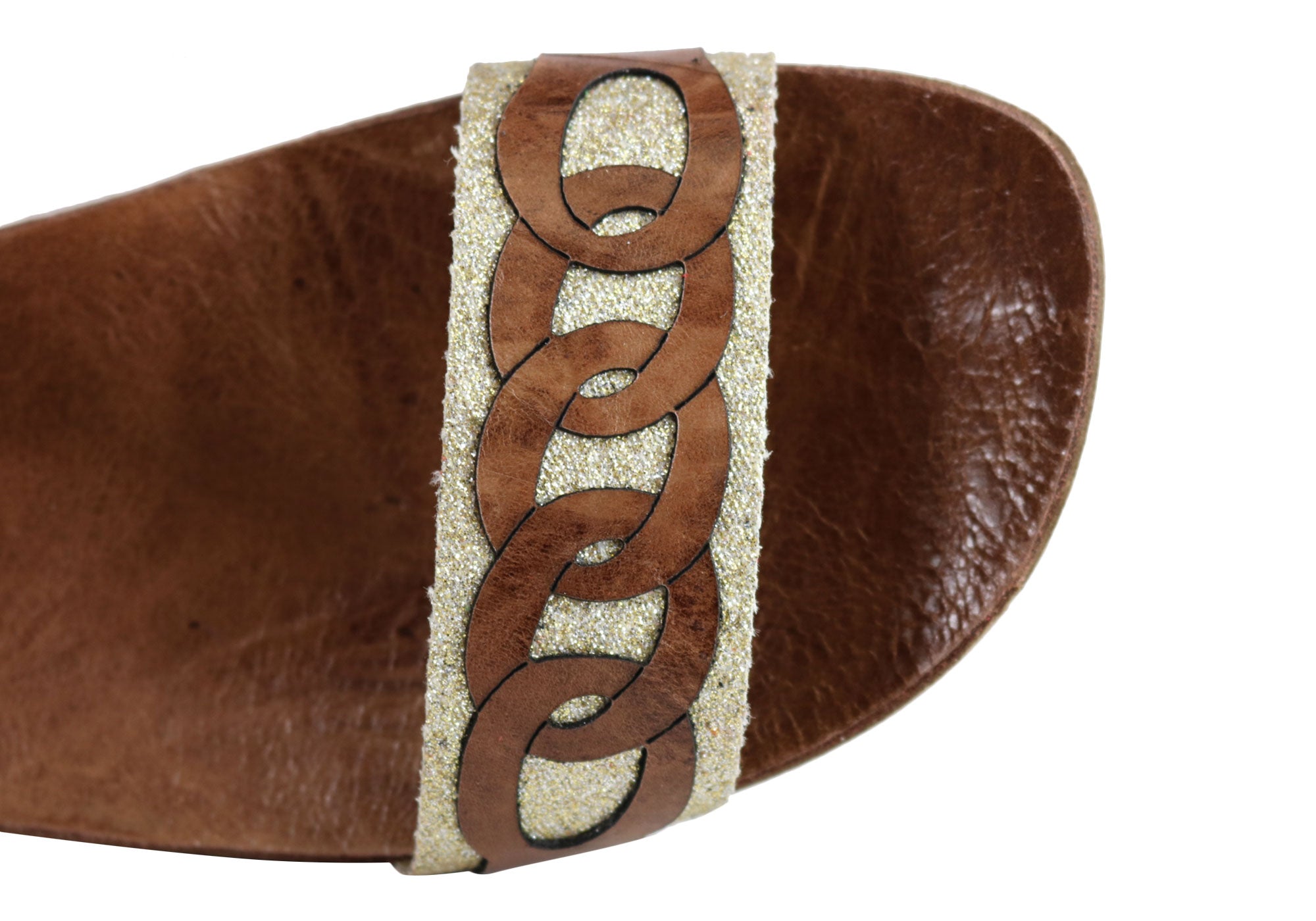 Andacco Corrie Women's Comfortable Leather Flat Sandals - Handmade in Brazil - Perfect for Summer, Beach & Casual Outings