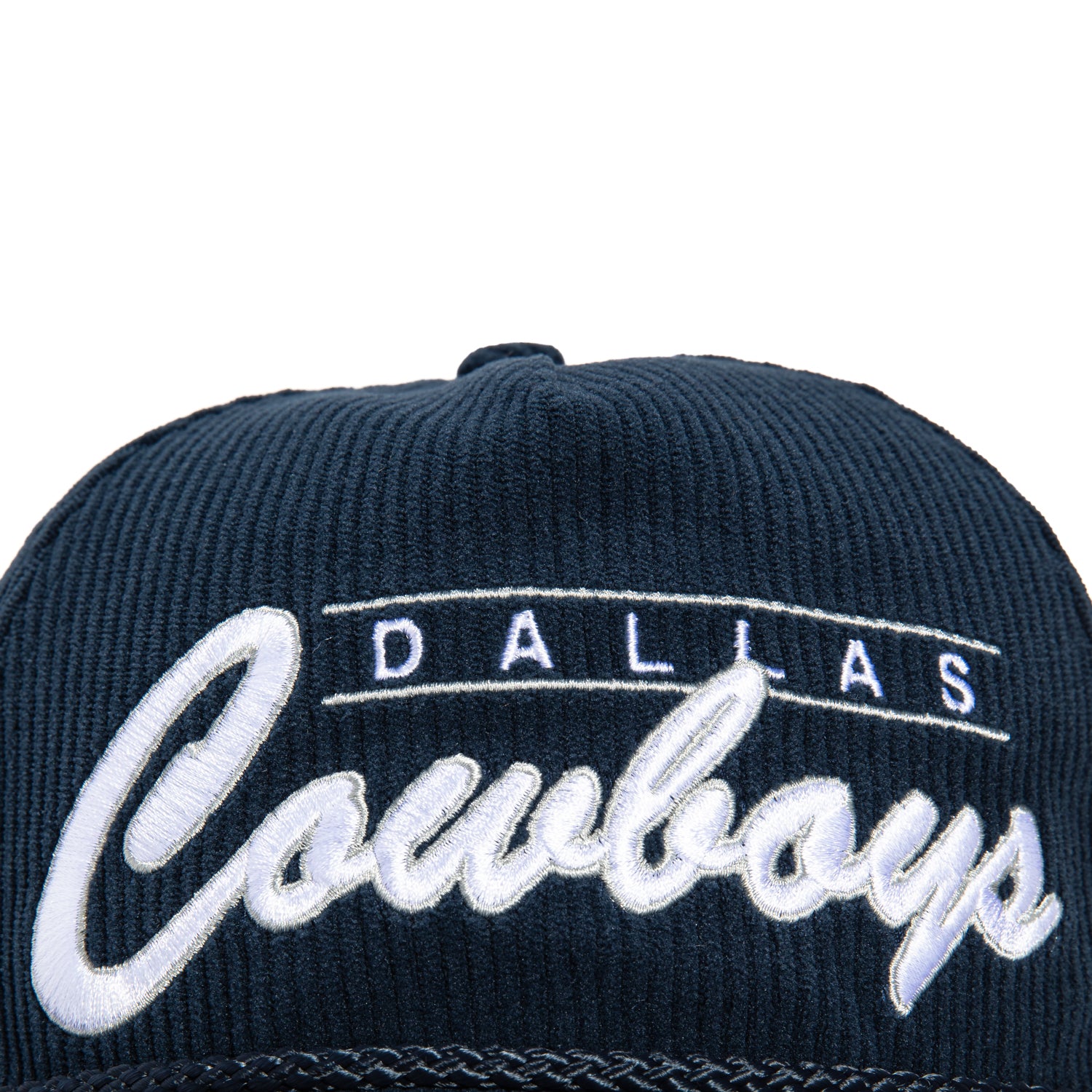 47 Brand Corduroy Dallas Cowboys Adjustable Snapback Hat - Navy Blue | Perfect for Football Games, Tailgating & Casual Wear