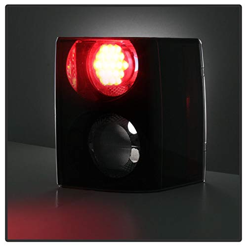 Jdragon Clear Tail Brake Lights Pair Compatible for Land Rover 2006-2009 Range Rover HSE Supercharged - Upgrade Your Vehicle's Rear Lighting for Night Driving & Enhanced Safety