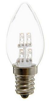 10-Pack Boulder LED C7 Night Light Bulbs - 0.5W (5W Equivalent) 15 Lumen, 2700K Soft White, E12 Base - Perfect for Hallways, Bedrooms, Bathrooms & Nursery Night Lights