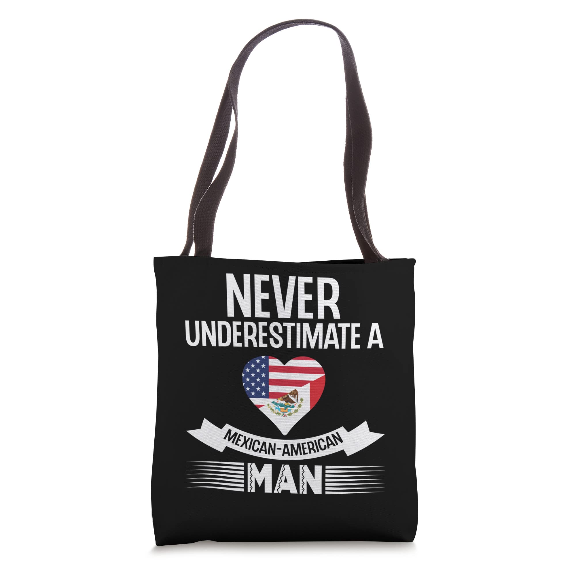 Mexican American Pride Tote Bag - Durable & Stylish Reusable Shopping Bag for Groceries, Beach, Work & Everyday Use