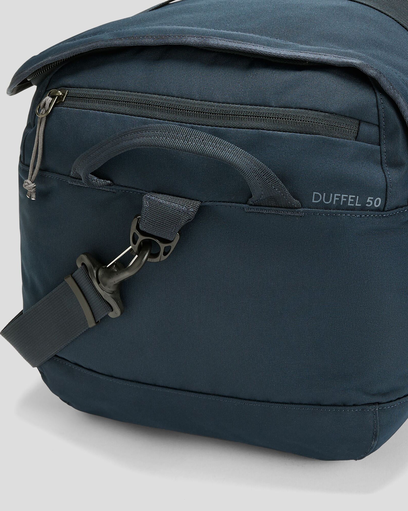 50L Indus Base Duffel Bag - Waterproof Travel Duffel for Gym, Camping & Weekend Trips - Pure Navy Blue Carry-On Luggage