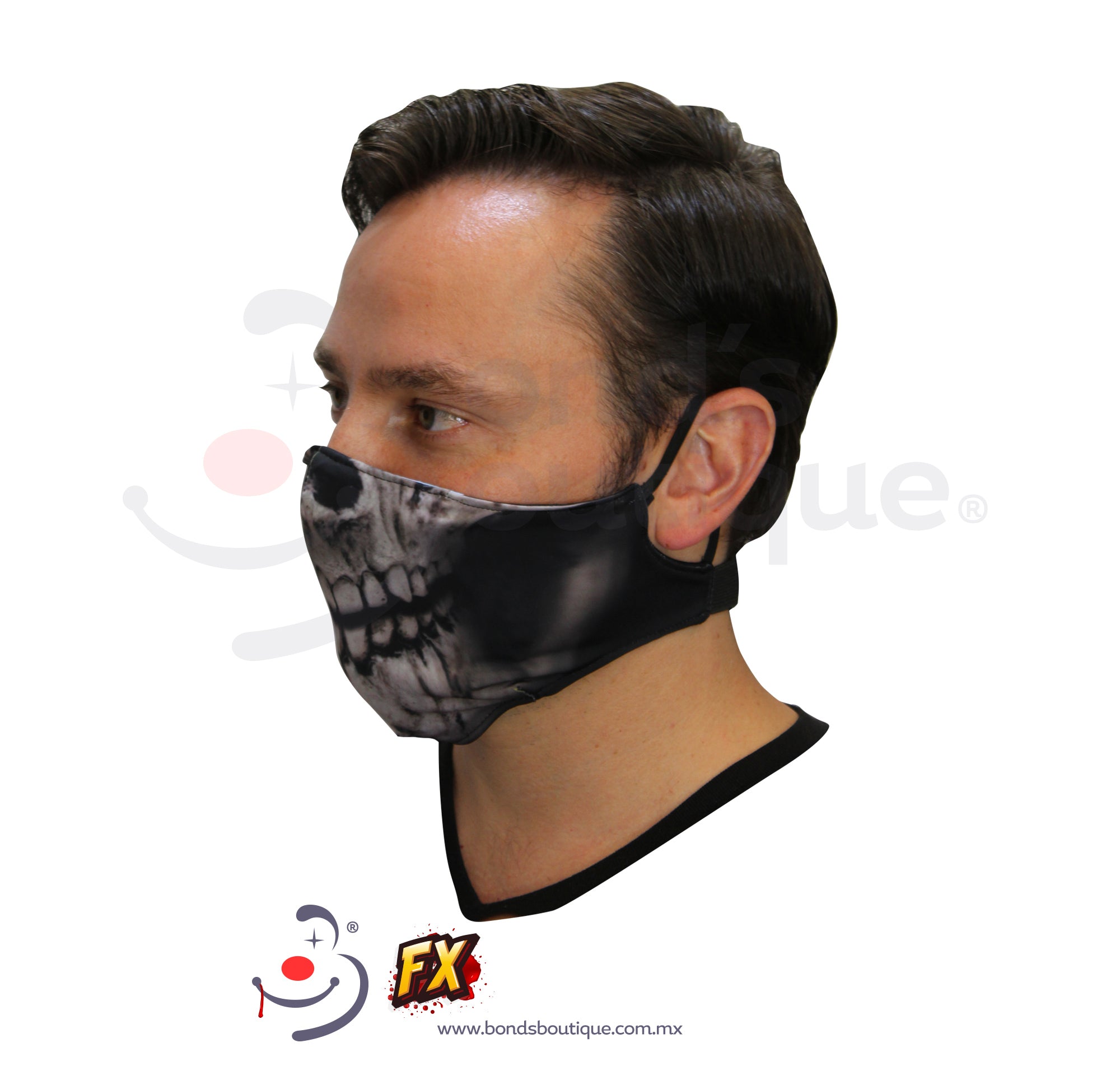 Halloween Face Masks - Spooky & Fun Printed Masks for Adults & Kids - Perfect for Halloween Parties, Trick or Treating, and Costume Accessories