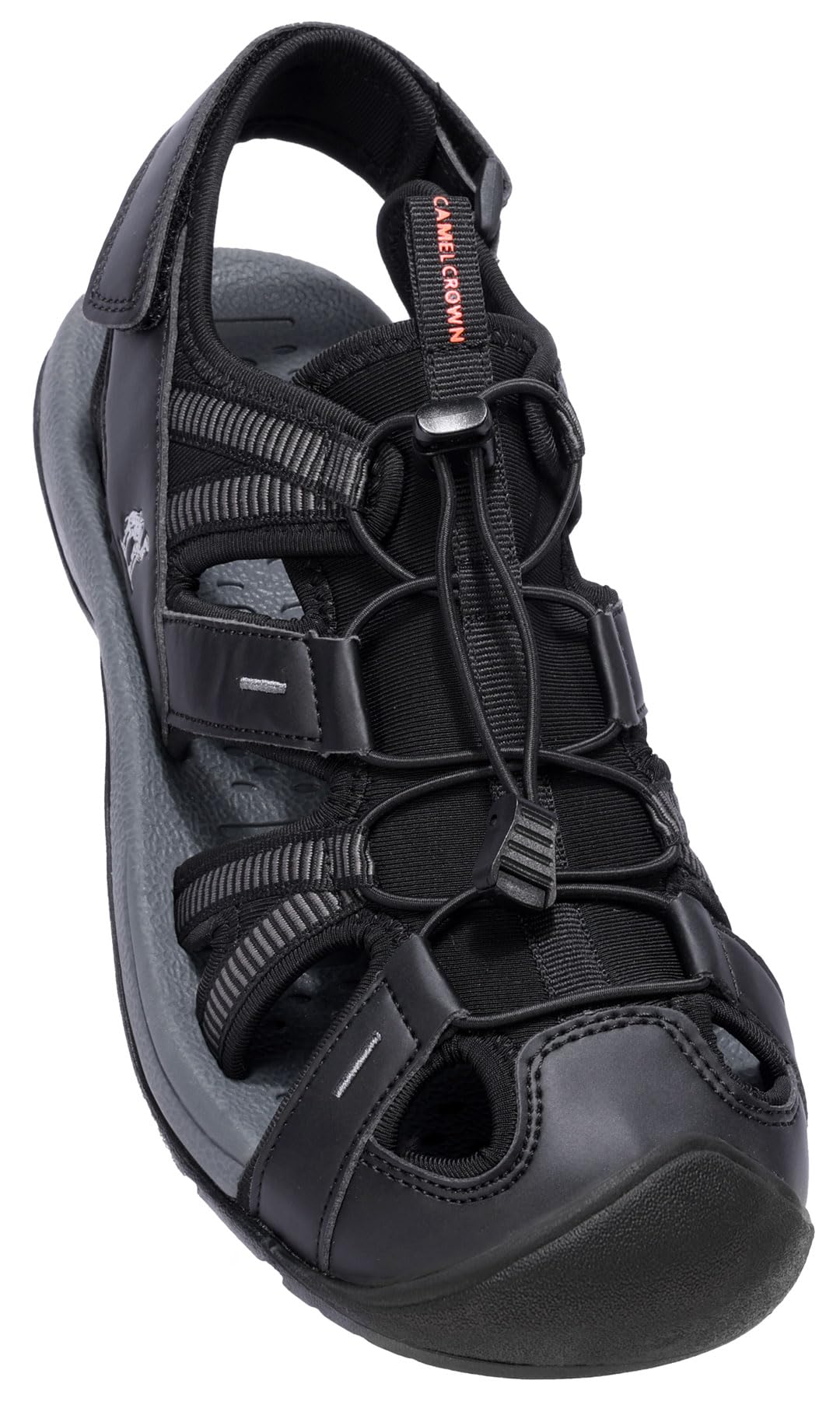 Men's Waterproof Hiking Sandals - Closed Toe for Beach, Fishing & Walking