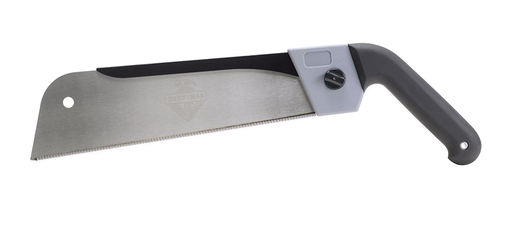 Quick-Cut Pull Saw - Multi-Purpose Hand Saw for Woodworking, DIY Projects & Home Improvement | Perfect for Cutting Wood, PVC & Plastic Pipes