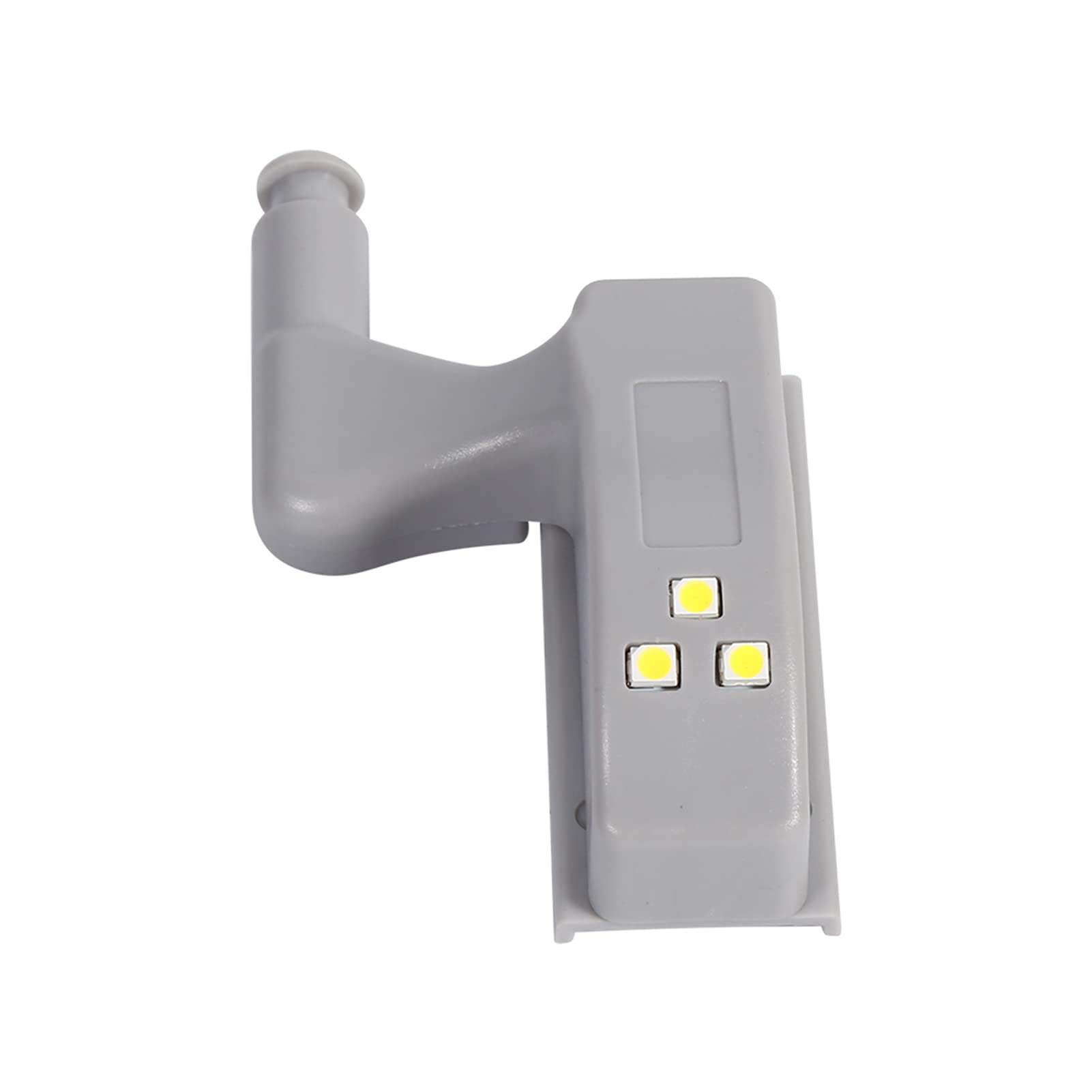 10Pcs LED Light Sensor Cabinet Hinges - Warm White & Cool White, Universal for Closet, Wardrobe, Kitchen & Home Storage | Motion-Activated Night Light for Easy Access in Dark Spaces