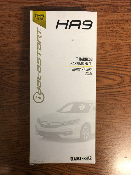 Omegalink OL ADS THR HA9 Remote Start T-Harness for Honda & Acura (2013 & Newer) - Easy Installation for Keyless Entry & Push Button Start Vehicles