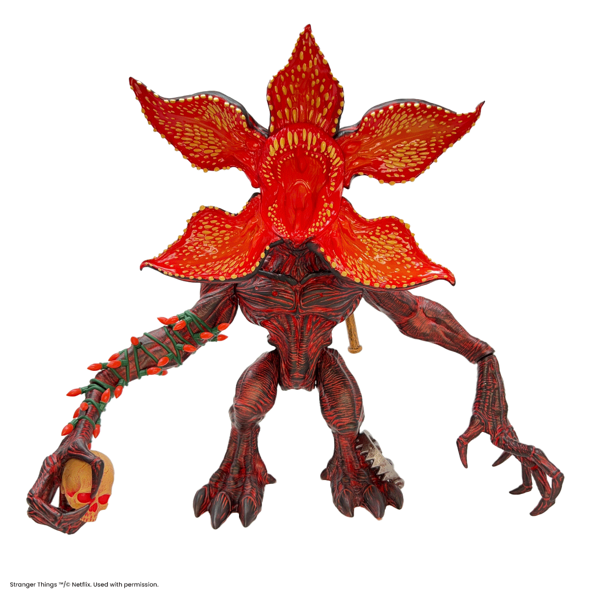 Demogorgon Vinyl Designer Figure by James Groman - Upside Down Variant Collectible | Stranger Things Merchandise for Fans & Collectors | Perfect for Display, Gifts, and Pop Culture Decor