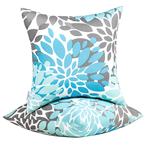 Light Blue With White