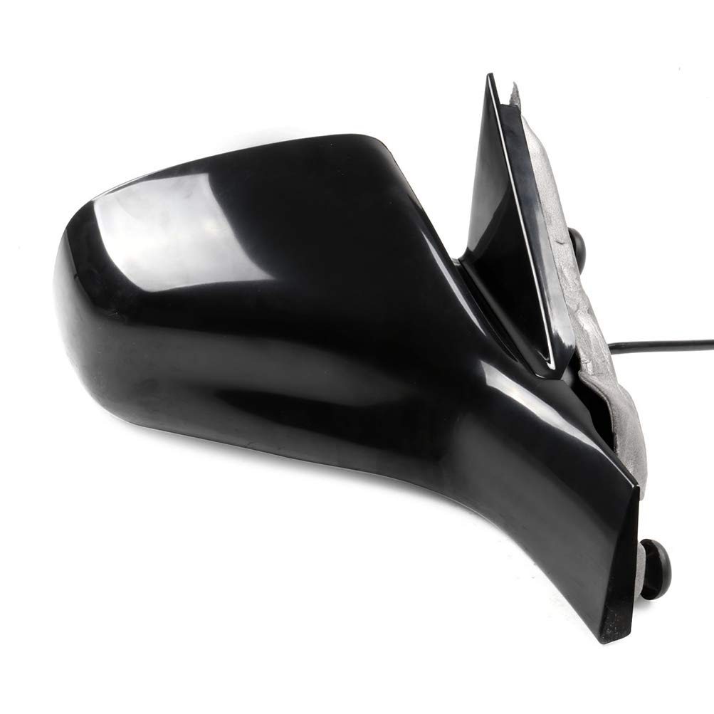 SCITOO Right Side View Mirror Replacement for 2004-2008 Pontiac Grand Prix - Passenger Side Heated Manual Folding Exterior Mirror (Black, GM1321279) - Perfect for Parking Assistance & Blind Spot Visibility