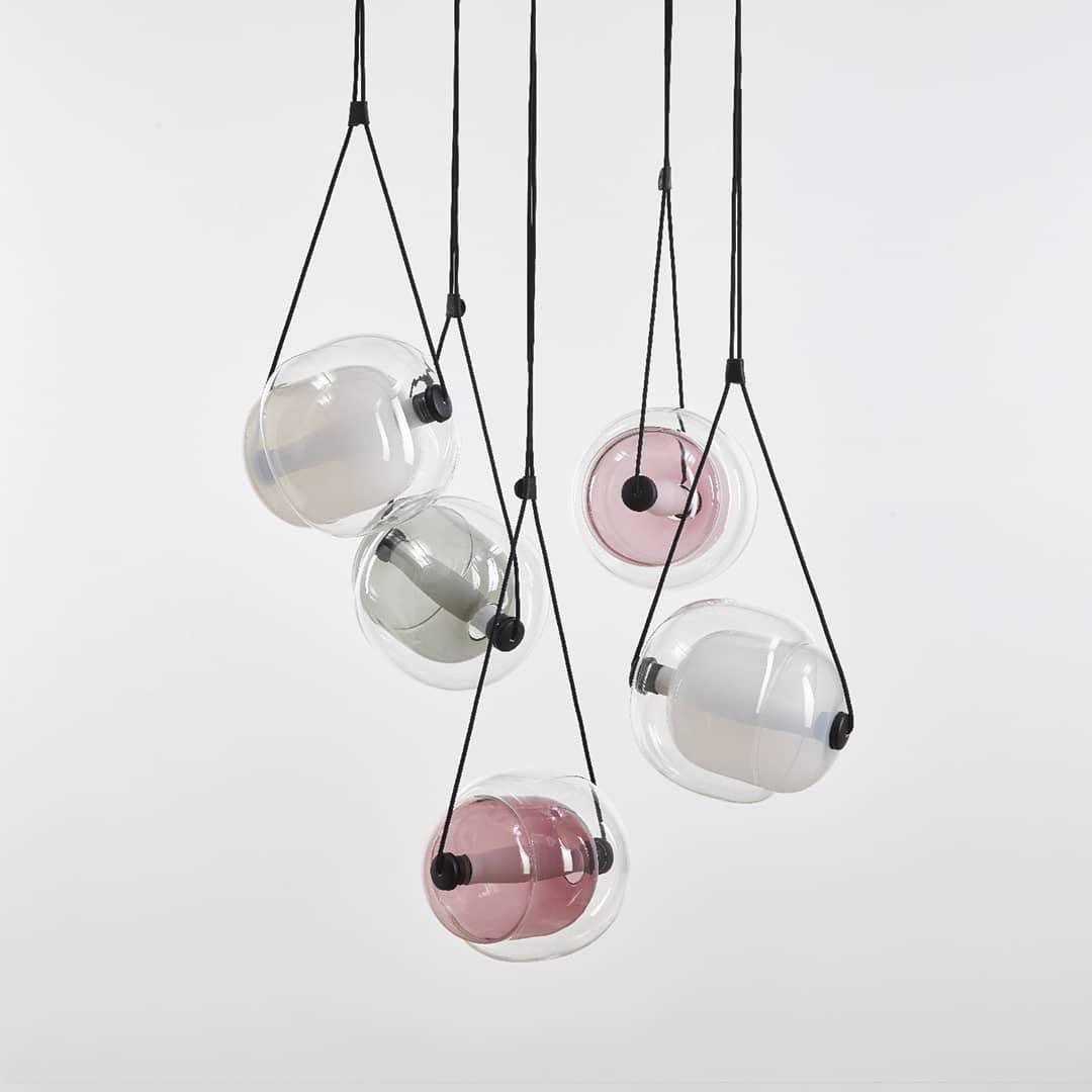 Elegant Cello Glass Pendant Light - Modern Hanging Chandelier for Dining Room, Kitchen Island & Bedroom Lighting Decor